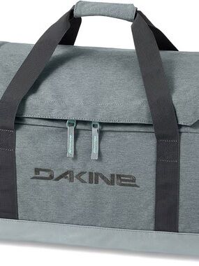 Dakine Grey Duffel with Black Straps